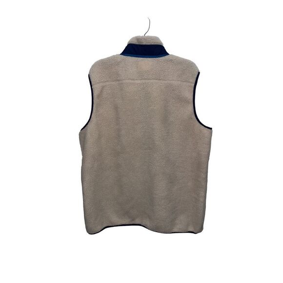 Lake & Trail Polyester Sherpa Zip Up Vest Cream Size XL NWT - Picture 5 of 5